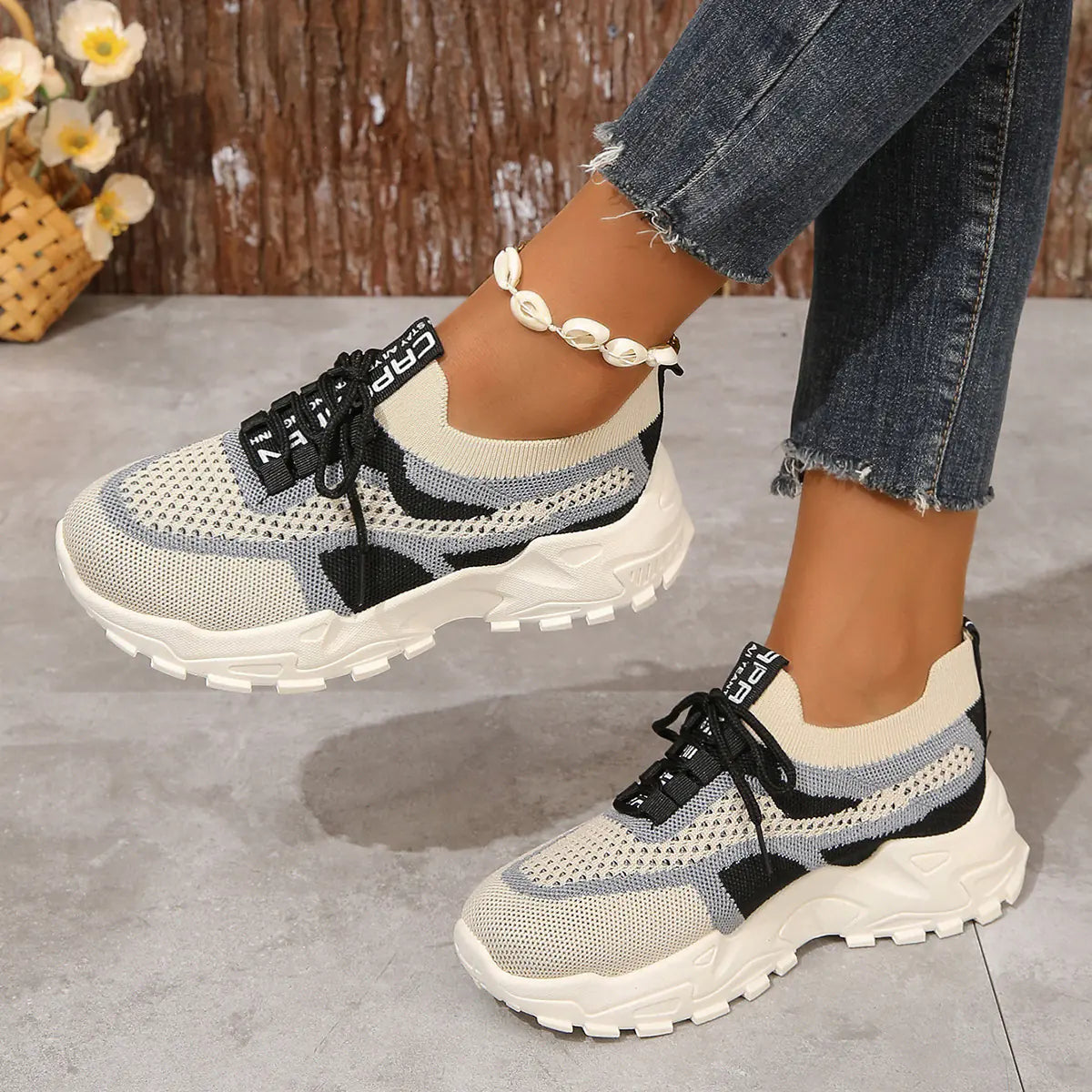 Urban Chic Breathable Sneakers