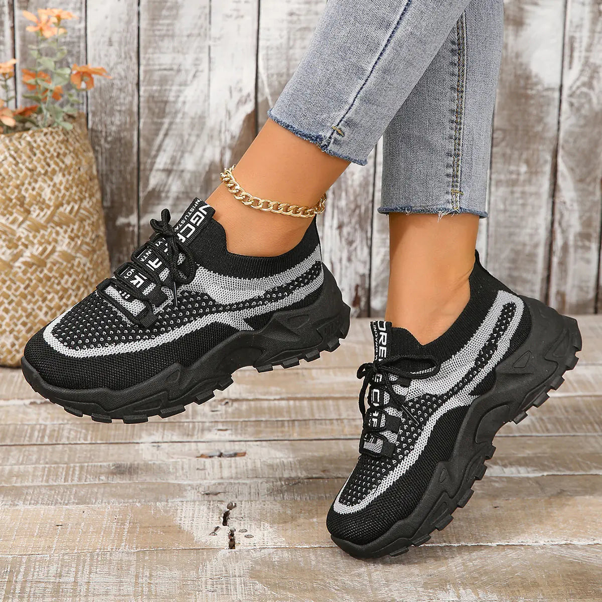 Urban Chic Breathable Sneakers